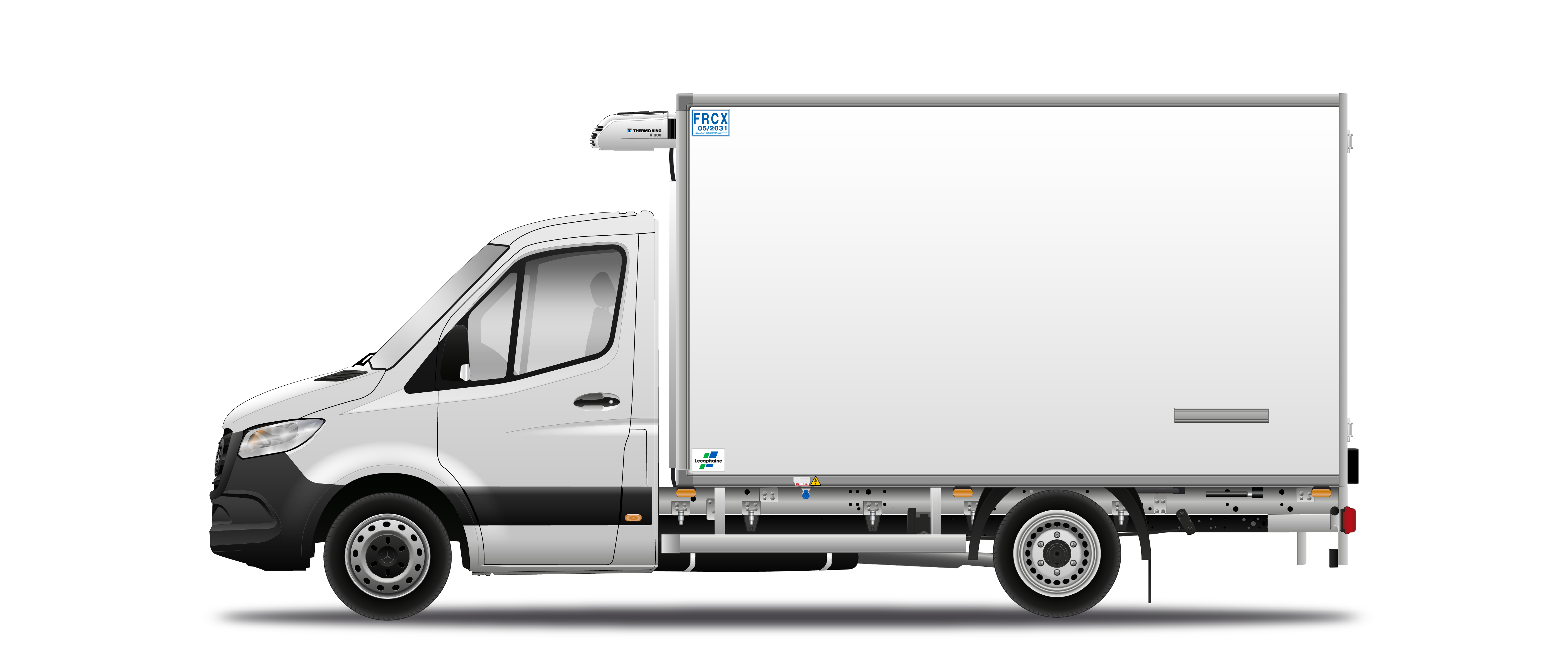 Mercedes Sprinter châssis monte simple Lecapitaine