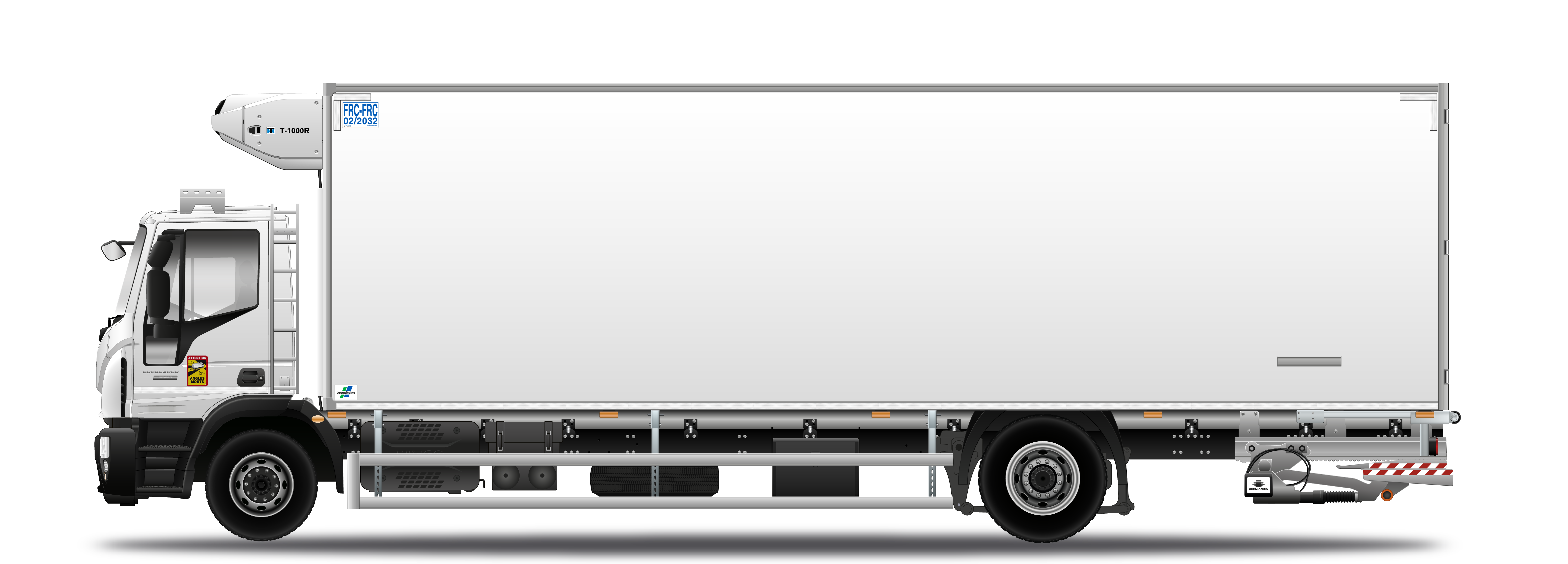 Iveco Eurocargo ML 190 EL caisse frigorifique Lecapitaine