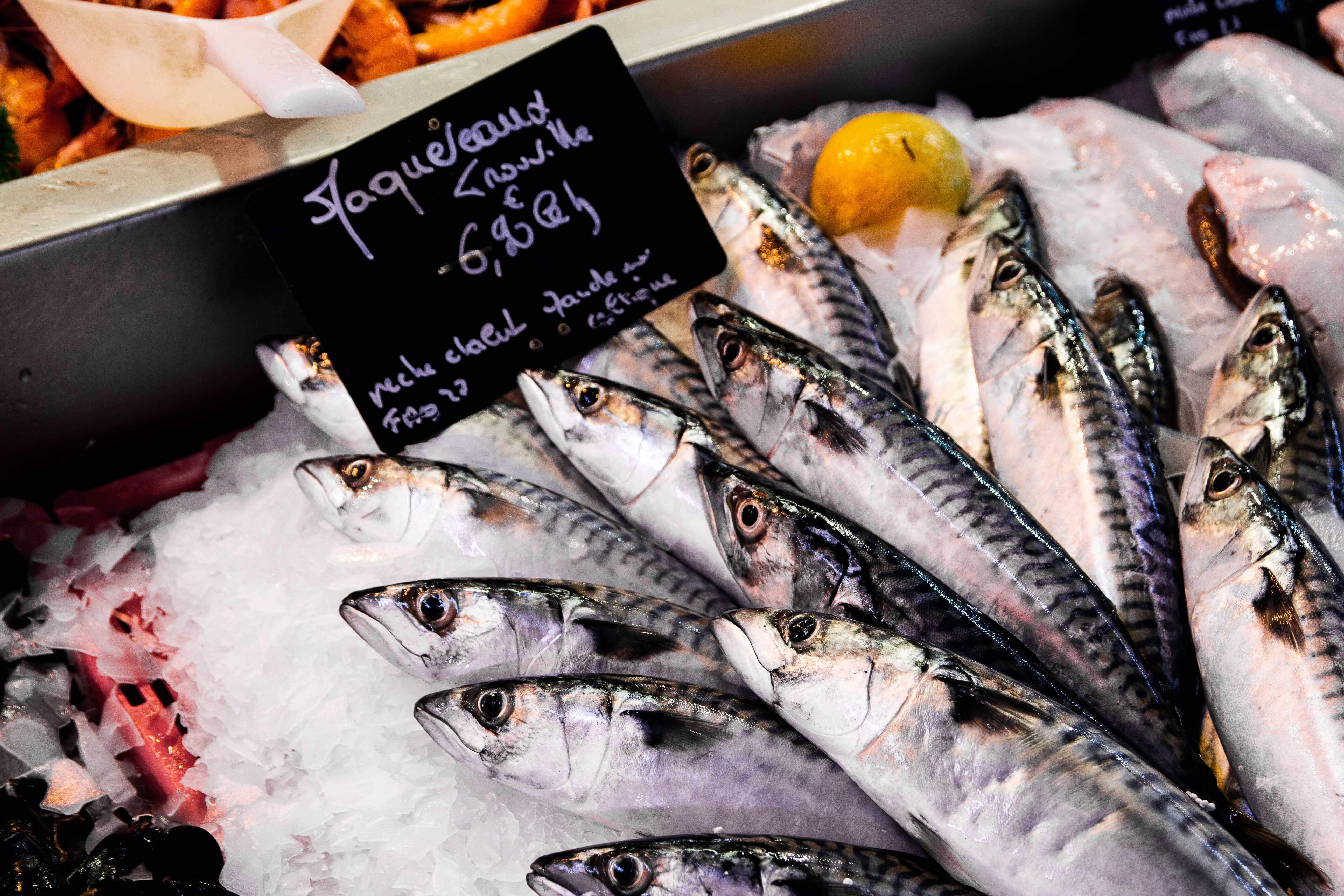Étal à poisson 